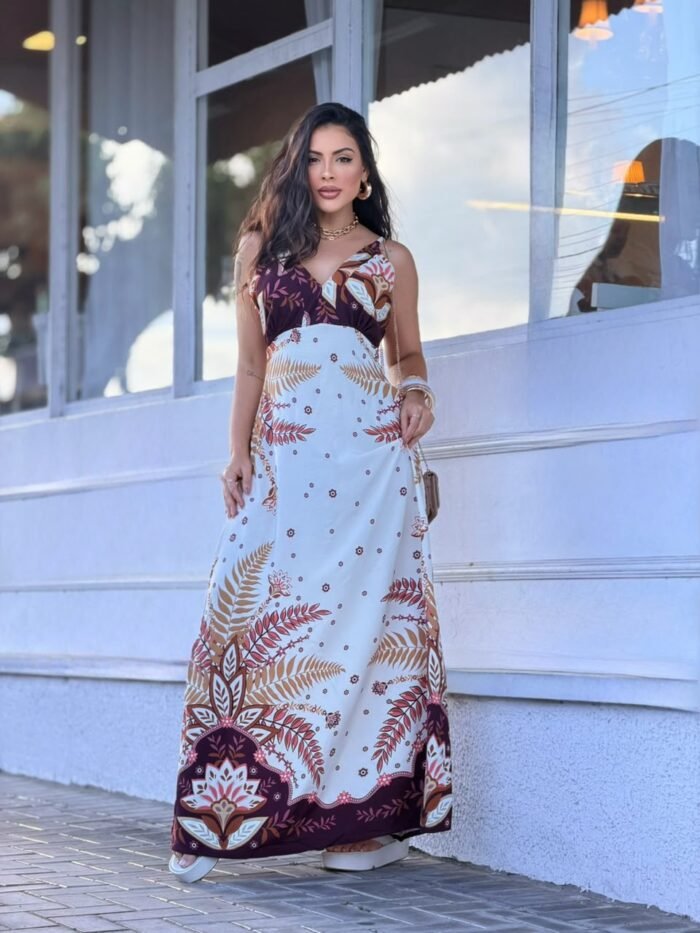 VESTIDO LONGO REF: 8207