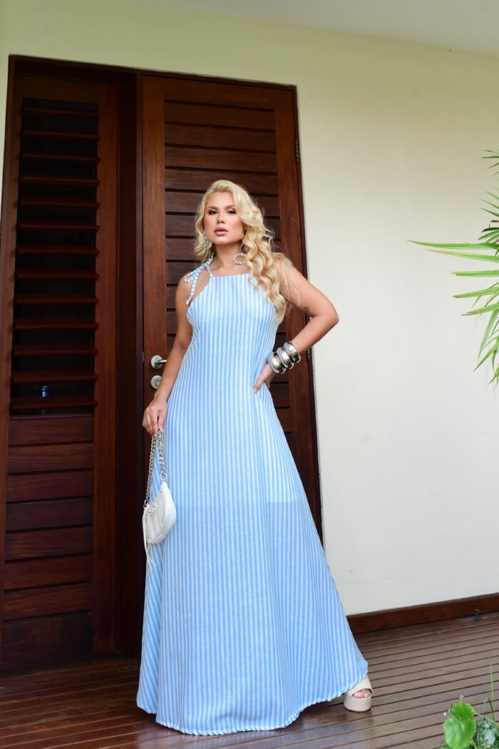 VESTIDO LONGO REF:8211